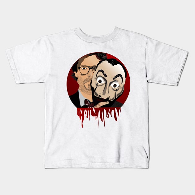 Money Heist Blood Diamond T-shirt Kids T-Shirt by EveryDay Graphic Tees